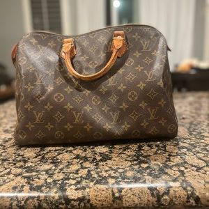 Authentic Vintage Louis Vuitton Speedy 35